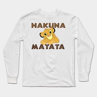 Hakuna Matata Long Sleeve T-Shirt